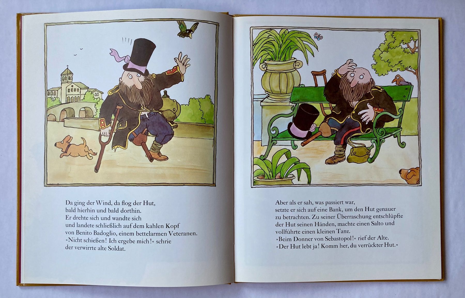 Bücher: Der Hut - Tomi Ungerer – Neu (gemäss Beschreibung) aus Bubendorf von Alpenheidi 4