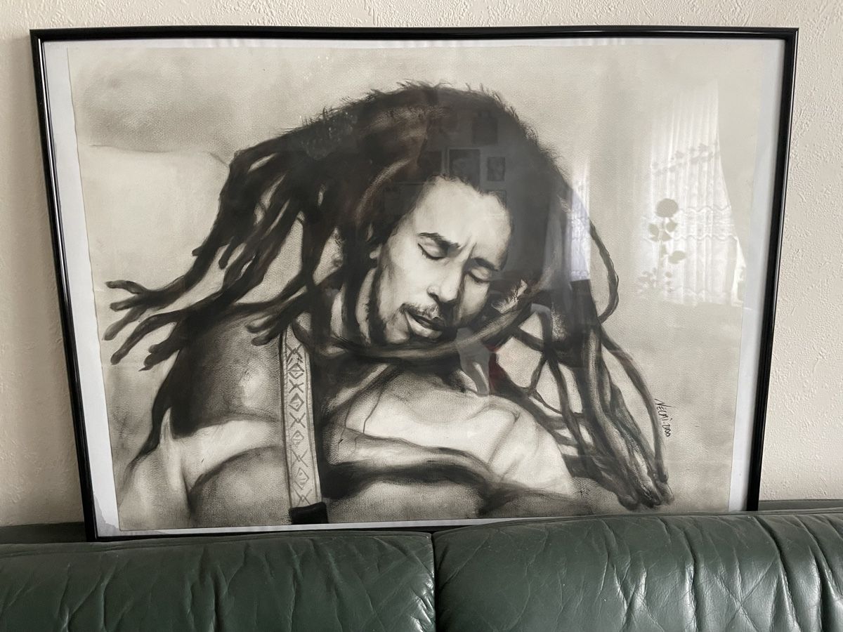 Dipinti: Handzeichnung Bob Marley – Usato da Zürich venduto da Derya011