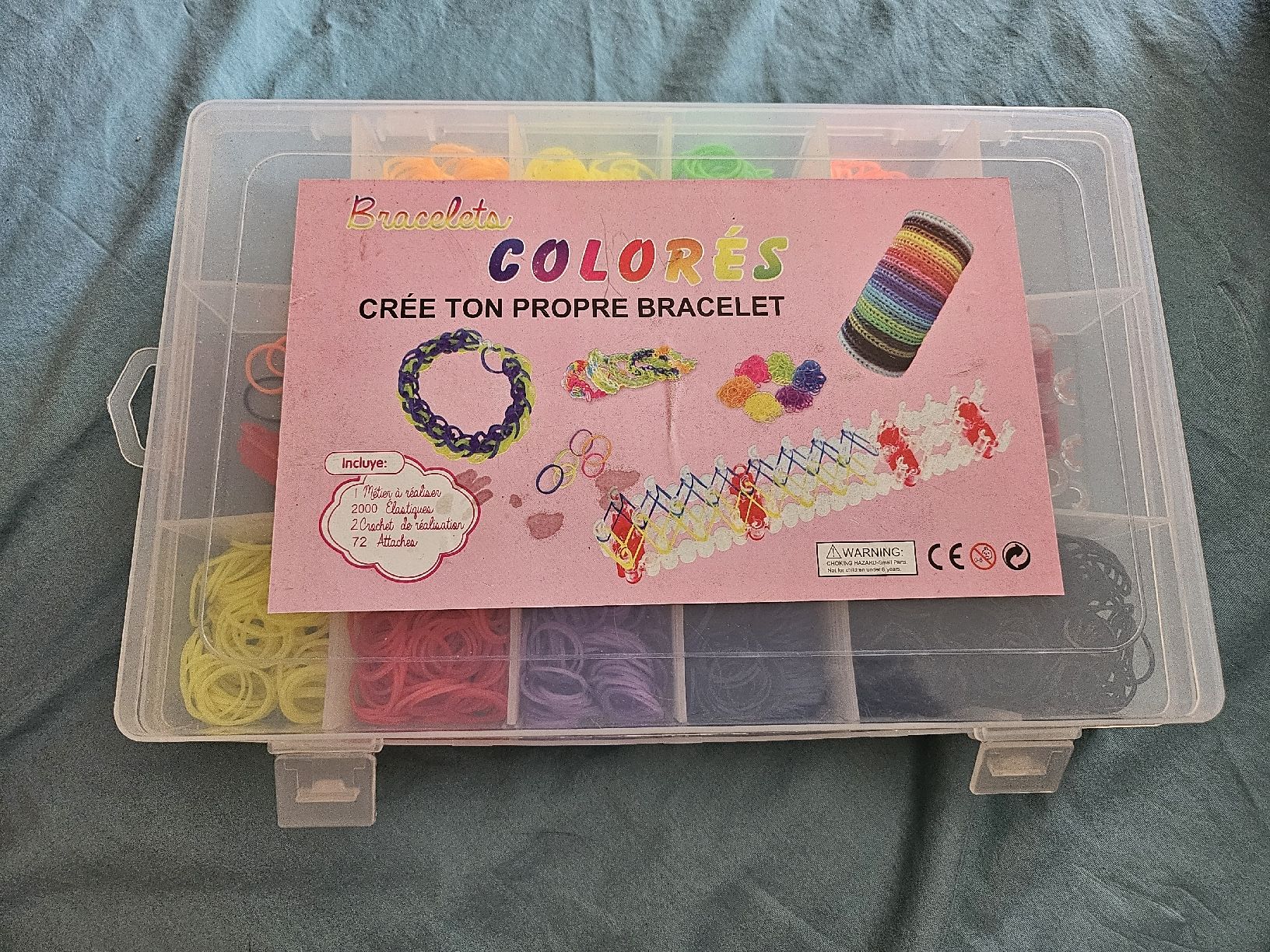 Armbänder & -reifen: Loom Bracelets Colorés – Gebraucht aus La Joux FR von car_ck96