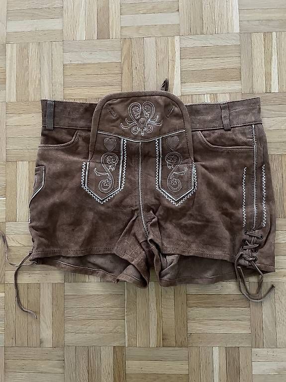 Pantaloni: Esmara Lederhose / Trachtenhose – Nuovo (secondo la descrizione) da Uzwil venduto da msc_m9qh