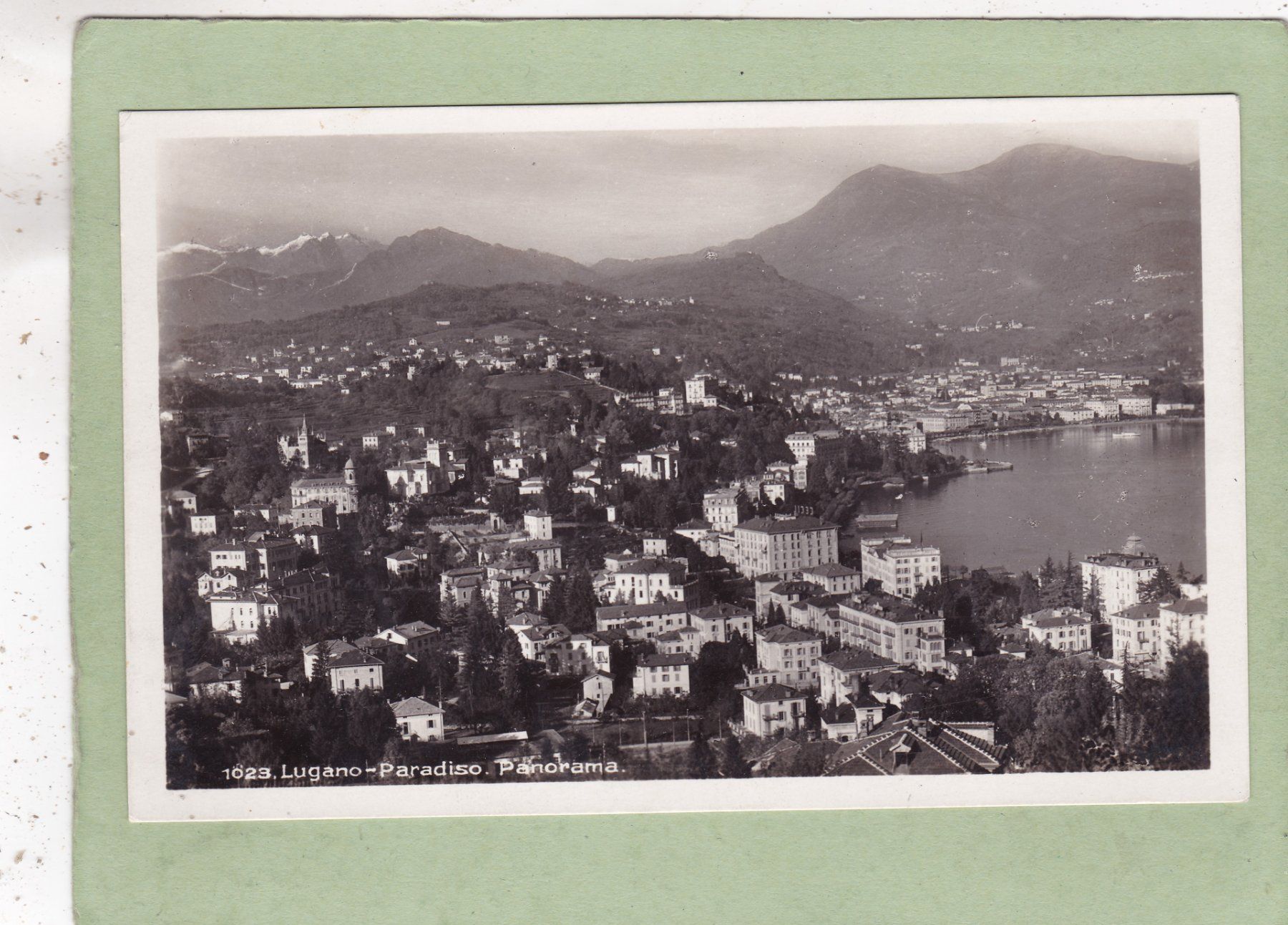 Cartes postales: Lugano Paradiso Panorama – D'occasion à Herisau par Lisegrat2008