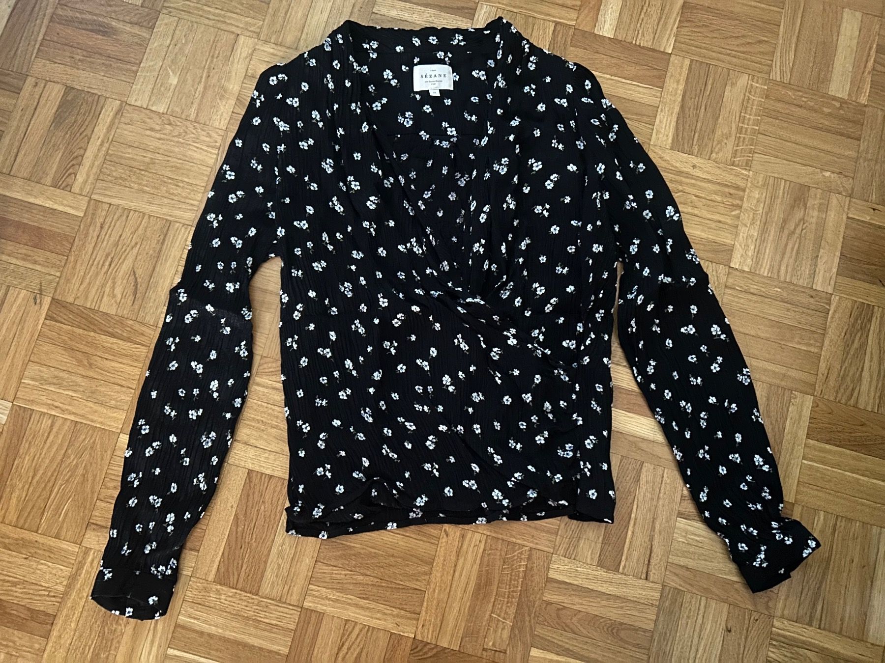 Sezane Camicette: Sézane Bluse blouse Gr. 34 – Nuovo (secondo la descrizione) da Genève venduto da sunandwind 2