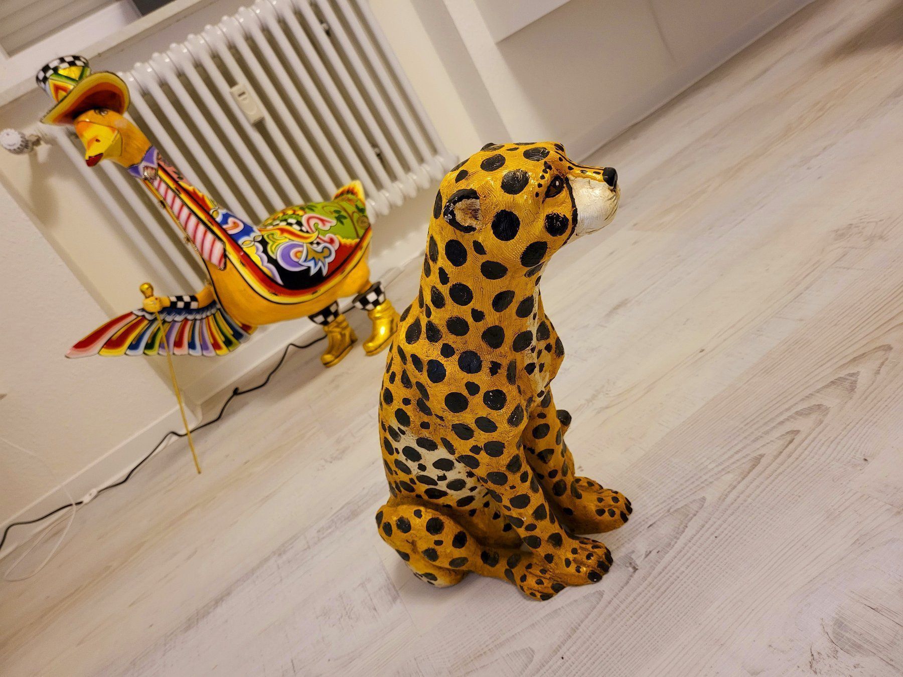 Sculture & Statue: Leopard Statue von Mat Wanders – Usato da Riehen venduto da helpathomebasel 3