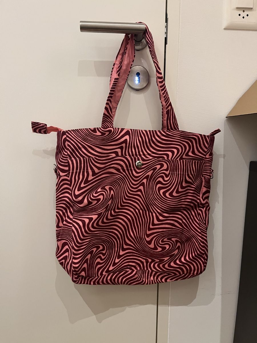 Borse da donna: Stofftasche pink mit Reissverschluss – Nuovo e nell'imballaggio originale da Zürich venduto da car_cr6w