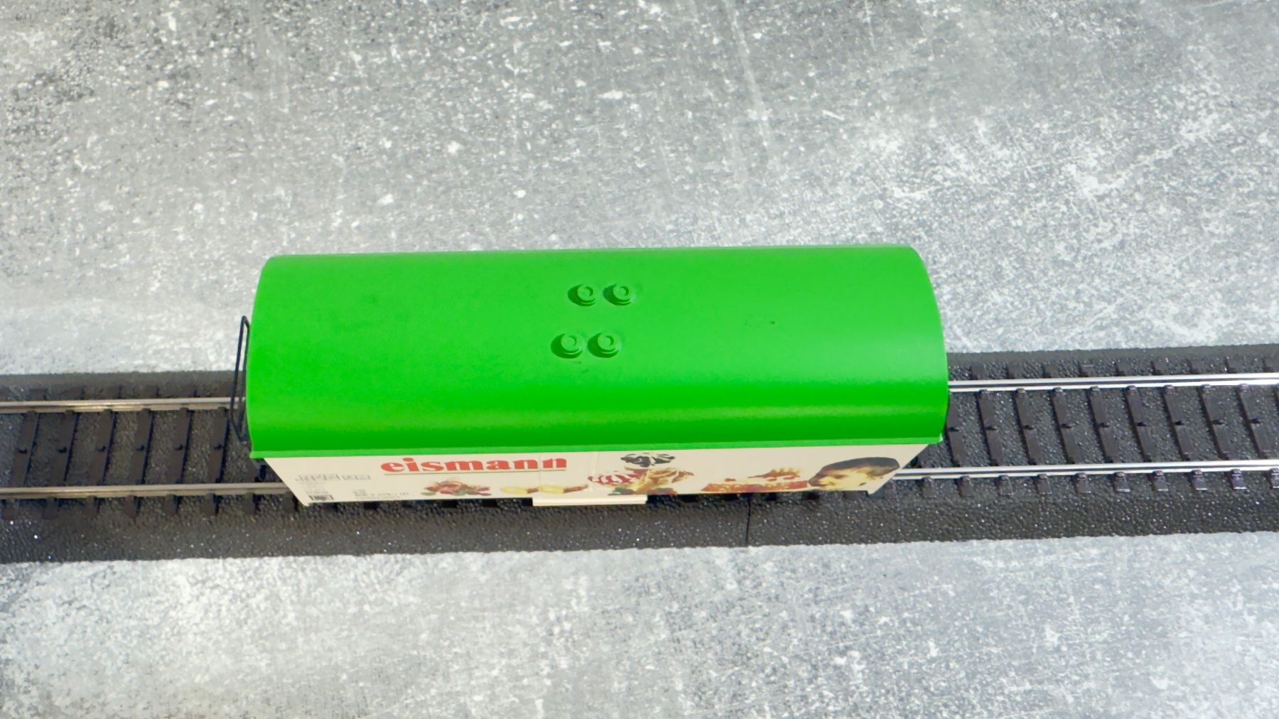 Märklin Modellini di ferrovie: Märklin Eismann Güterwagen H0 / AC – Usato da Windlach venduto da Kelebra 6