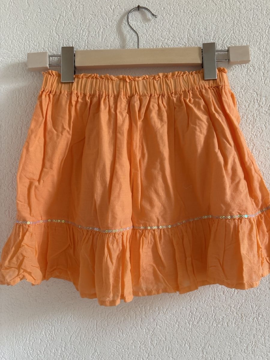 Vestiti & Gonne: Jupe orange avec paillettes 9-10 ans – Nuovo (secondo la descrizione) da Lonay venduto da hau_2pyt 1