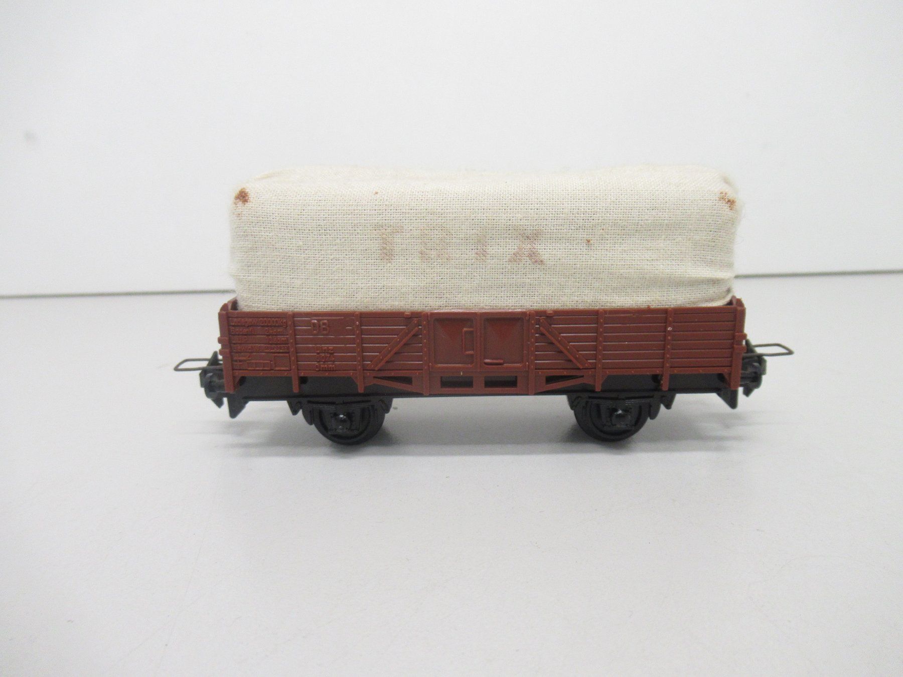 Trix Modelleisenbahnen: Trix-Express 33452 off. Güterwagen mit Plane DB DC 3-Leiter – Gebraucht aus Basel von mhmarken 1