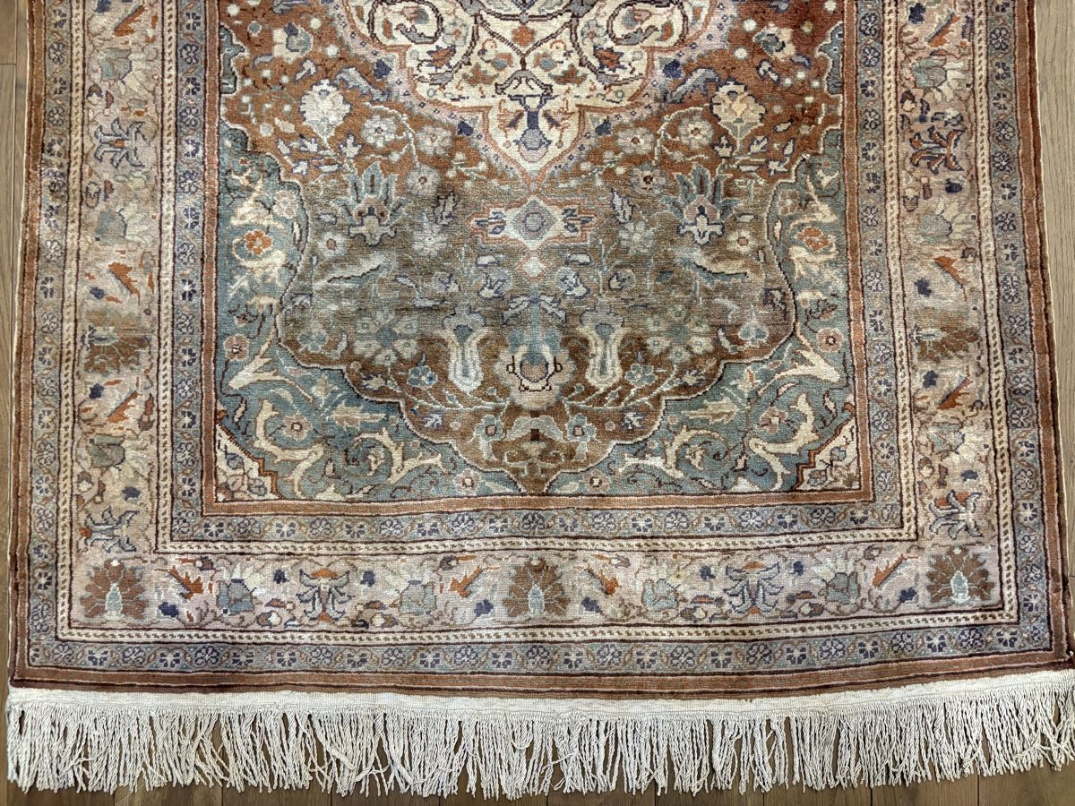 Teppiche: Echter handgeknüpfter Medaillon Kayseri – Gebraucht aus Bennau von Mayer_Carpets 7