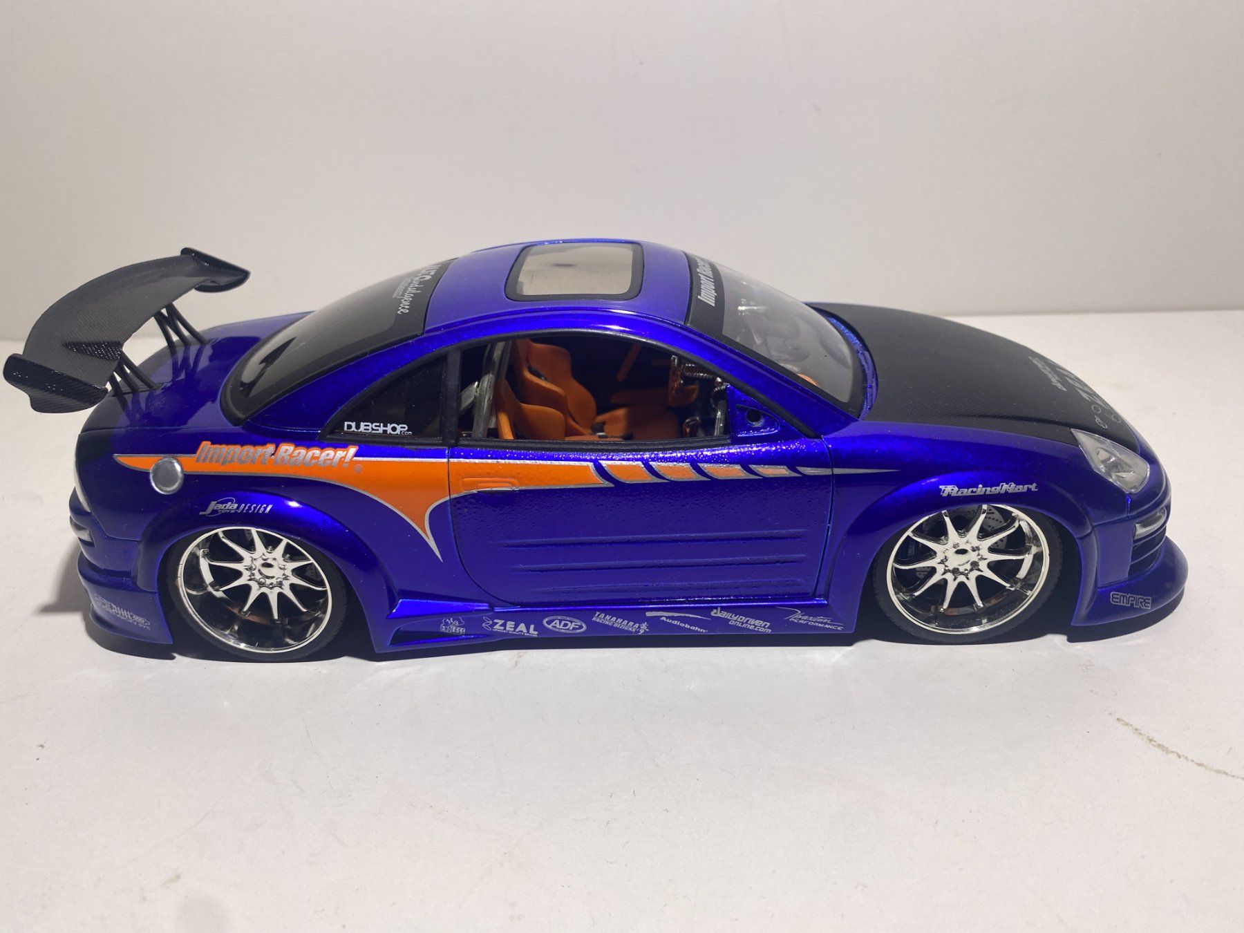 Jada Toys Modellini d'auto: Mitsubishi ECLIPSE 1:18 Import Racer by JADA TOYS 2003 – Usato da Bern venduto da ToysPlusVintage