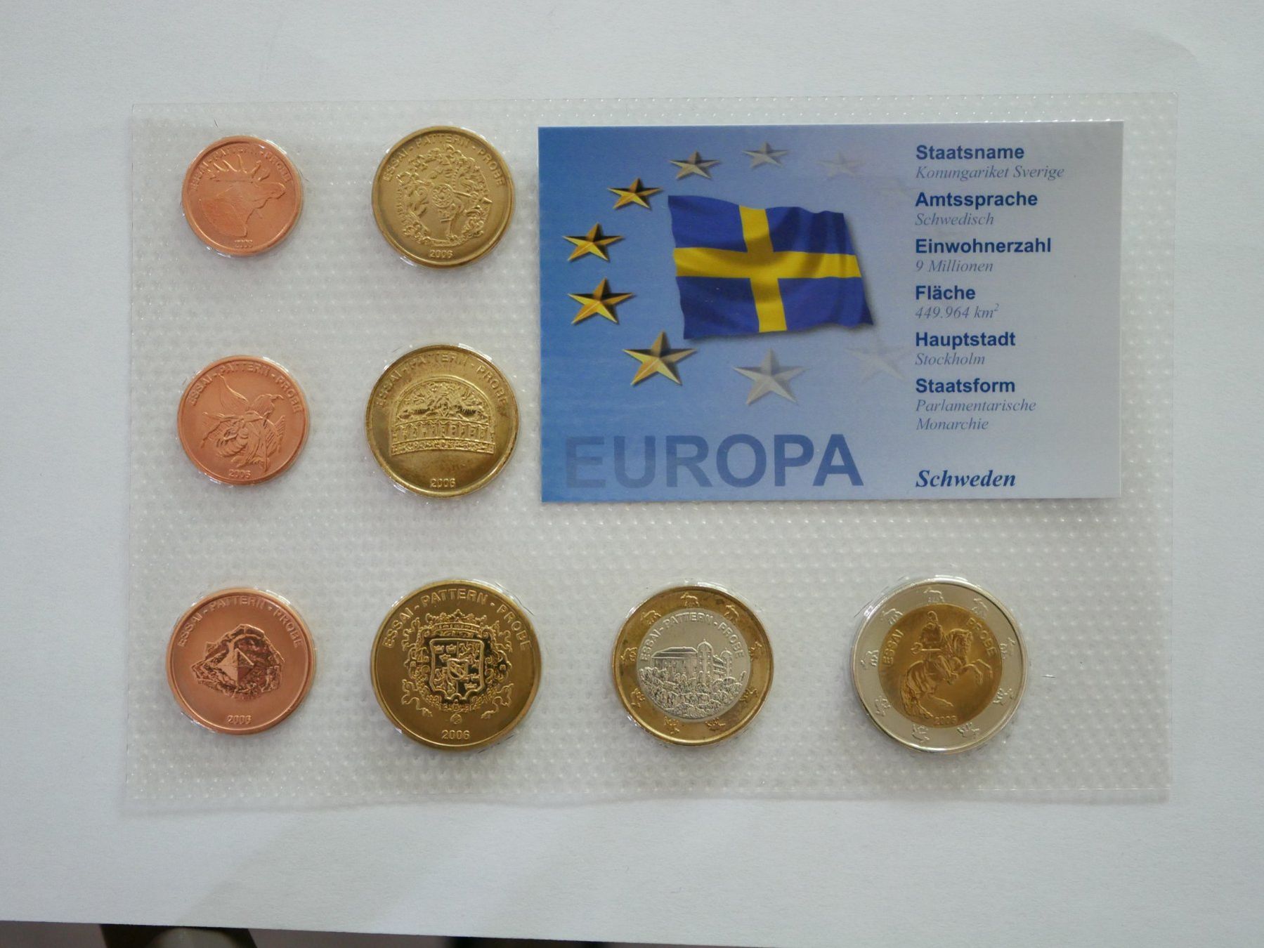 Alle Münzen: Euro Probe Schweden 2006 ***TOP*** – Neu und originalverpackt aus Kreuzlingen von Samson01