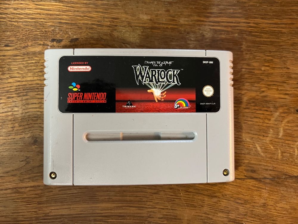 WARLOCK SNES (Gebraucht) in Aarau für CHF 8 – mit Lieferung auf Ricardo ...