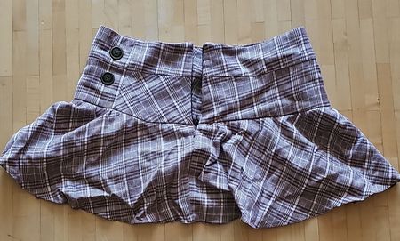 Jupe Tally Weijl à carreaux taille XS/34, parfaite pr soirée