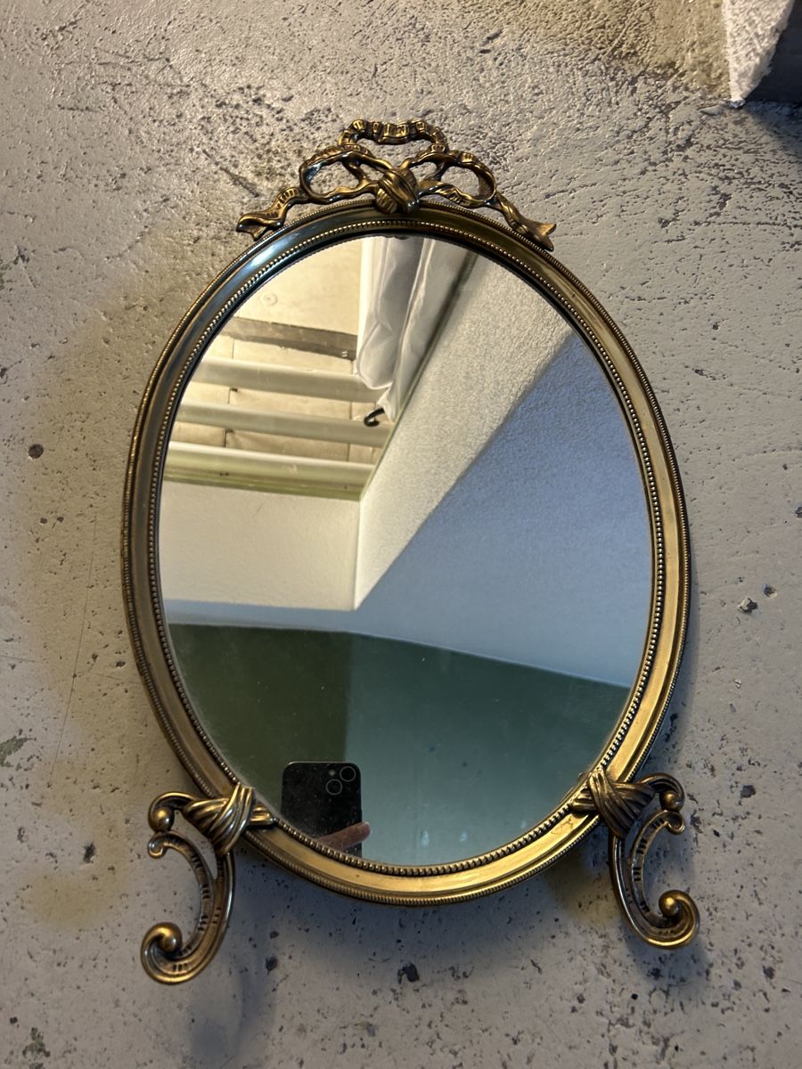 Specchi: Antique Jugendstil dressing table mirror with stand messing  – Nuovo (secondo la descrizione) da Zürich venduto da MISSYS-WONDERBAG
