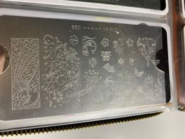 Moyou London Stamping Schablone Nailart Frühling