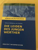 🟥🆕✉️Königs Erläuterungen Werther Goethe NP12