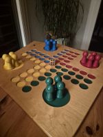 Eile mit Weile Spiel Holz mit grossen Figuren 
