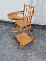 Antiker Hochstuhl, Hochsitz, Vintage Kindersitz wandelbar