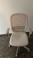 Ergonomic Office Chair with Mesh Back – Beige – Washable Cov
