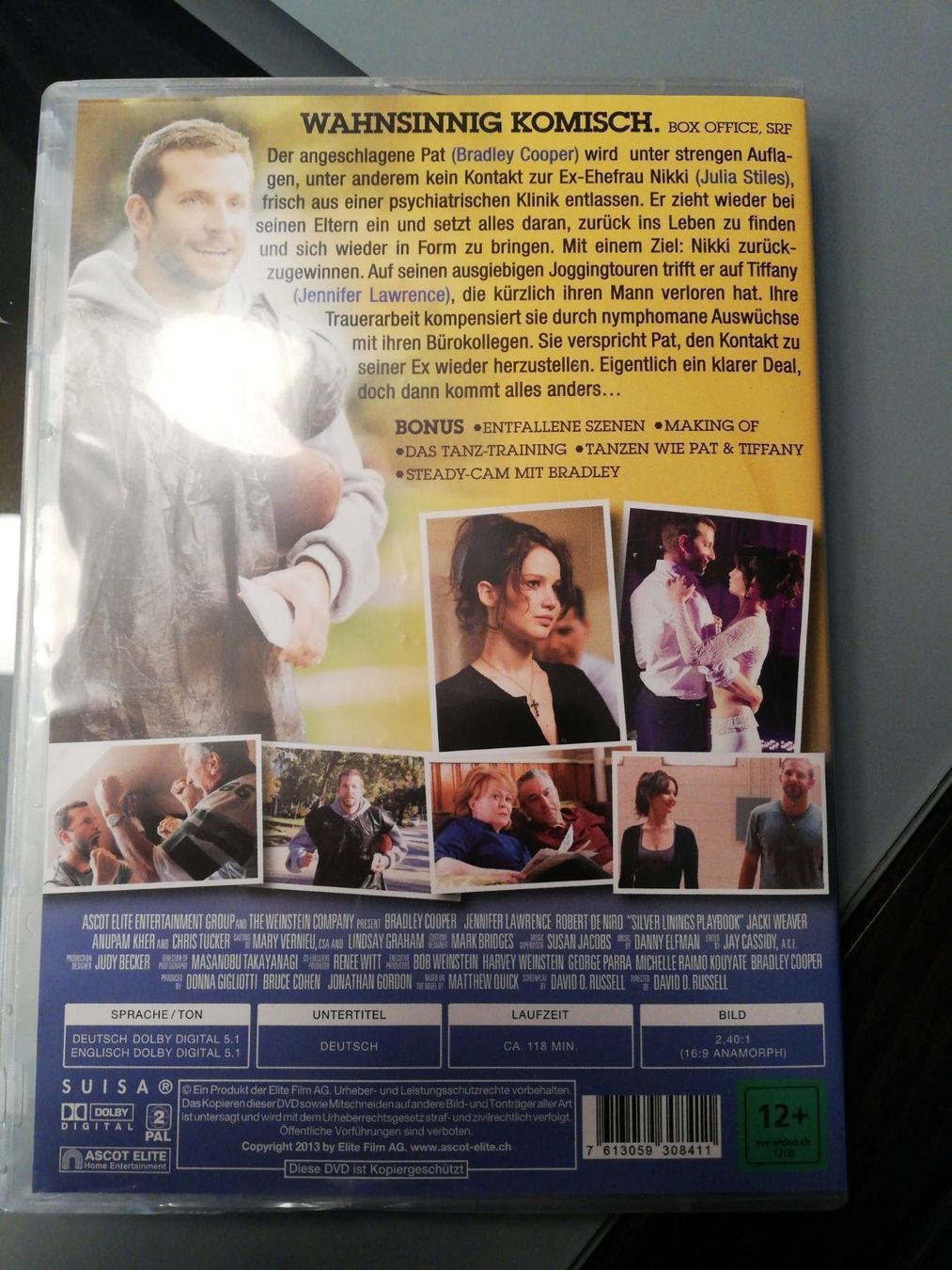 Tutti i DVDs: DVD Silver Linings Playbook – Usato da Büttikon AG venduto da Amineah 1
