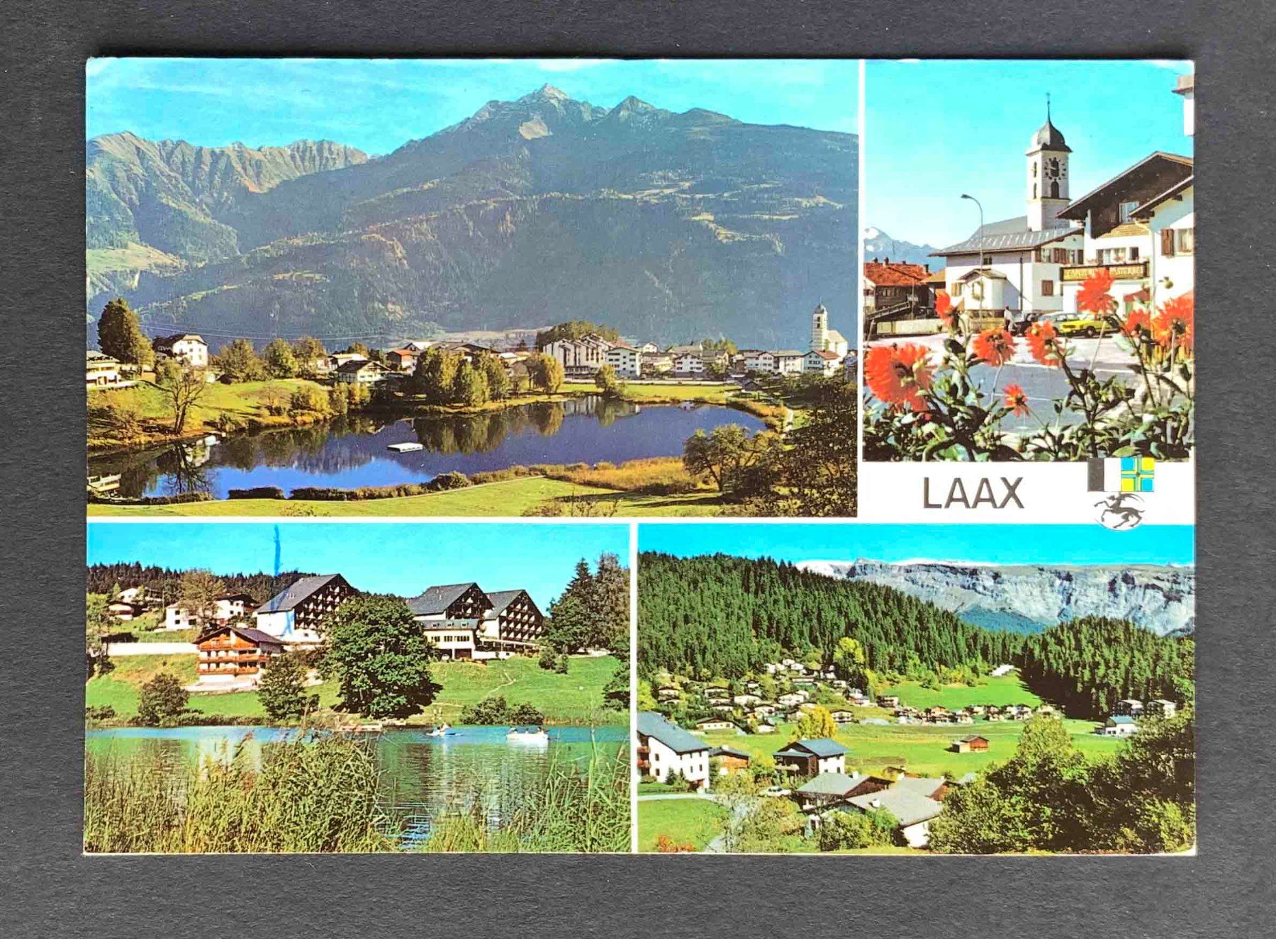 Cartoline postali: AK Laax Graubünden – Usato da Goldau venduto da artelier1