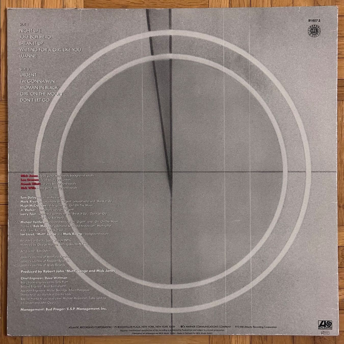 Schallplatten: LP - Foreigner - 4 – Gebraucht aus Breganzona von Onairda75 1