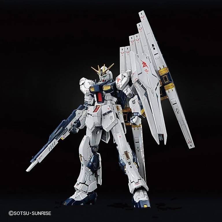Bandai Kit di modellismo & Modellini statici: RG Nu Gundam & Sazabi Titanium Finish – Nuovo e nell'imballaggio originale da Nyon venduto da Shiliu 3