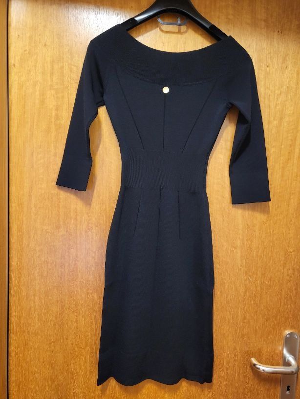 Versace Vestiti: Versace Collection Robe noire en maille - Taille 38/S – Nuovo (secondo la descrizione) da Massagno venduto da car_fj8m 1