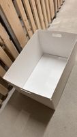Aufbewahrungsbox von IKEA weiss mit Henkeln