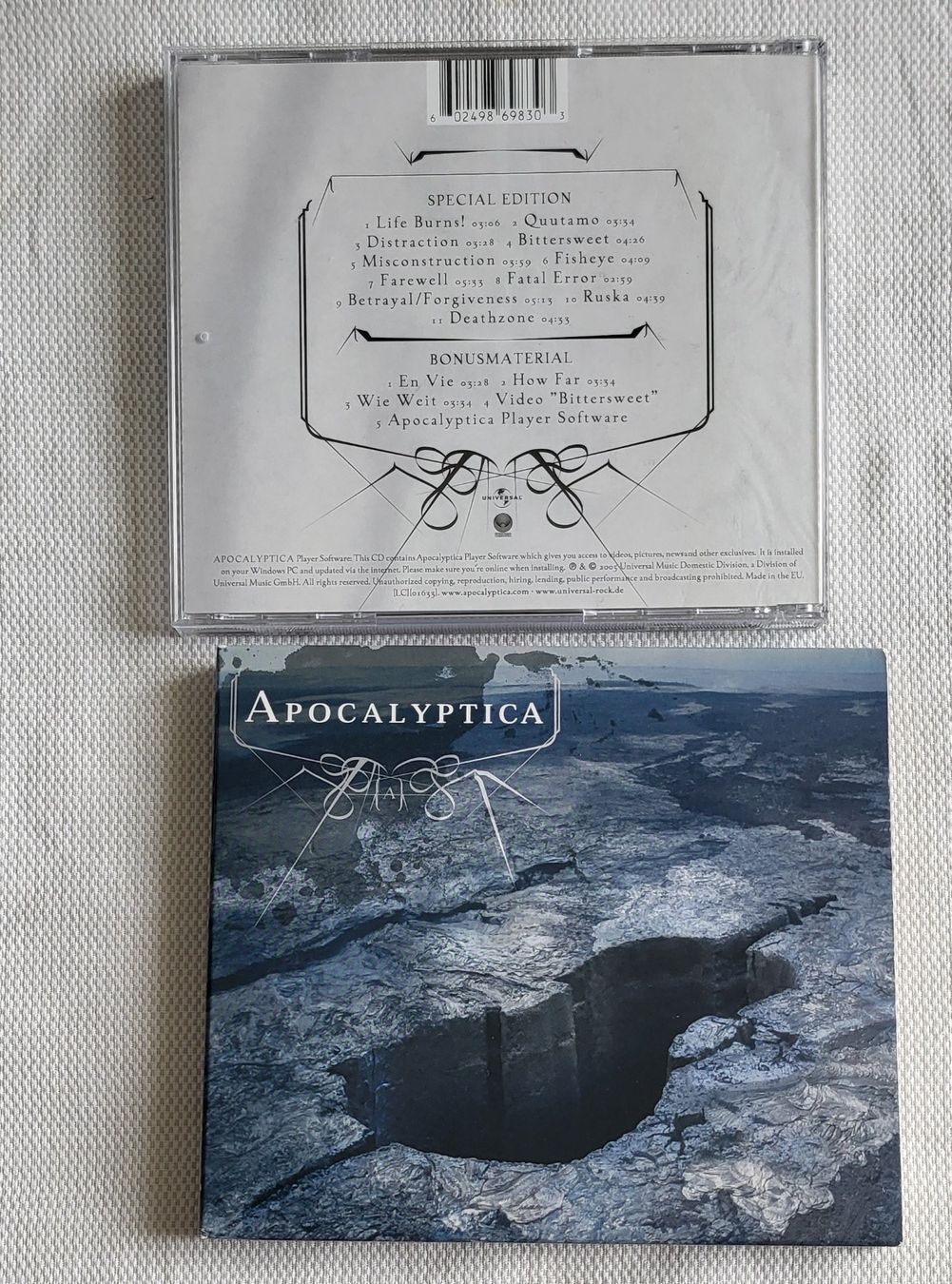 CD: Apocalyptica – Usato da Villars-sur-glane venduto da Epsilonhike 2