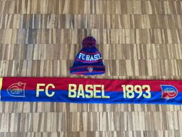 FC Basel Set: Mütze, Schal & Schlauchschal - Top Zustand!