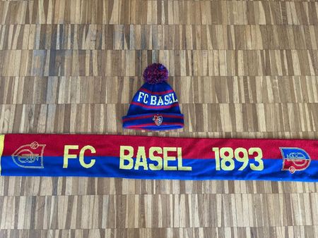 FC Basel Set: Mütze, Schal & Schlauchschal - Top Zustand!