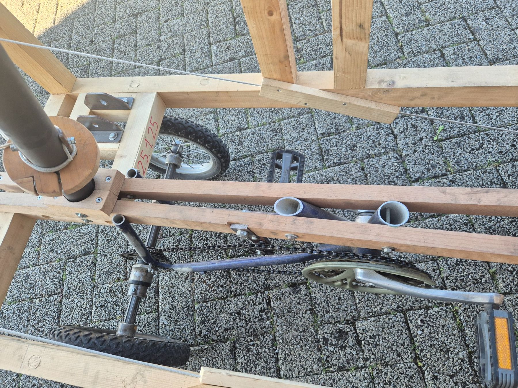 Veicoli per bambini: Trettraktor der Marke "Eigenbau" – Usato da Grosswangen venduto da Snoopyno 7