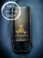 Elegantes Etui Zigarrenetui Reisehumidor Zigarrenzubehör Neu
