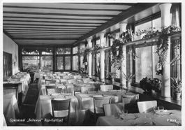 ^Rigi Kaltbad,Speisesaal Bellevue , 1948