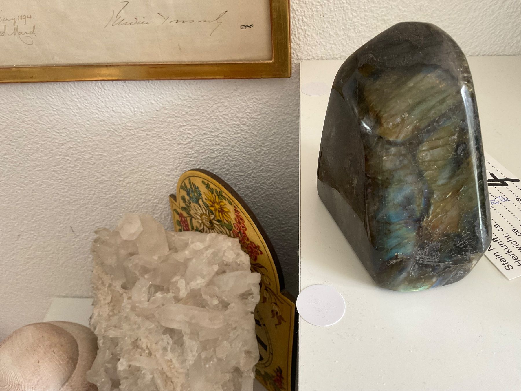 Minerali & Pietre curative: Wunderschoener Labradorit Handschmeichler, Edelstein! – Nuovo (secondo la descrizione) da Gibswil venduto da MineralienJRS 2