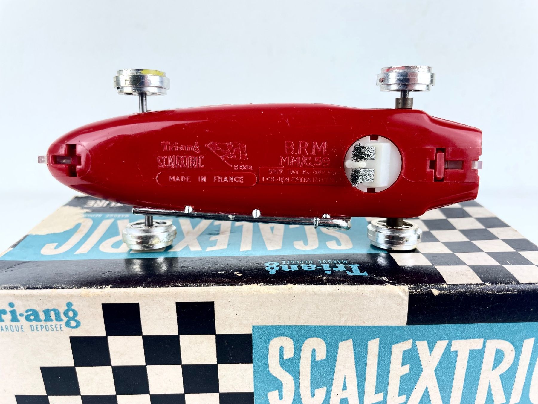 Piste: Vintage Scalextric C59 BRM Red #8 – Nuovo (secondo la descrizione) da Genthod venduto da lightyear63 5