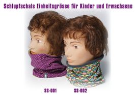Warme Schals für Kinder und Erwachsene