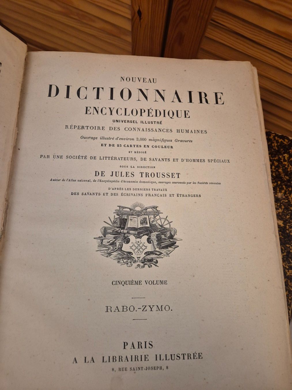 Libri: Dictionnaire encyclopédique Trousset, complet, vers 1890 – Usato da Lausanne venduto da lugia1998 2