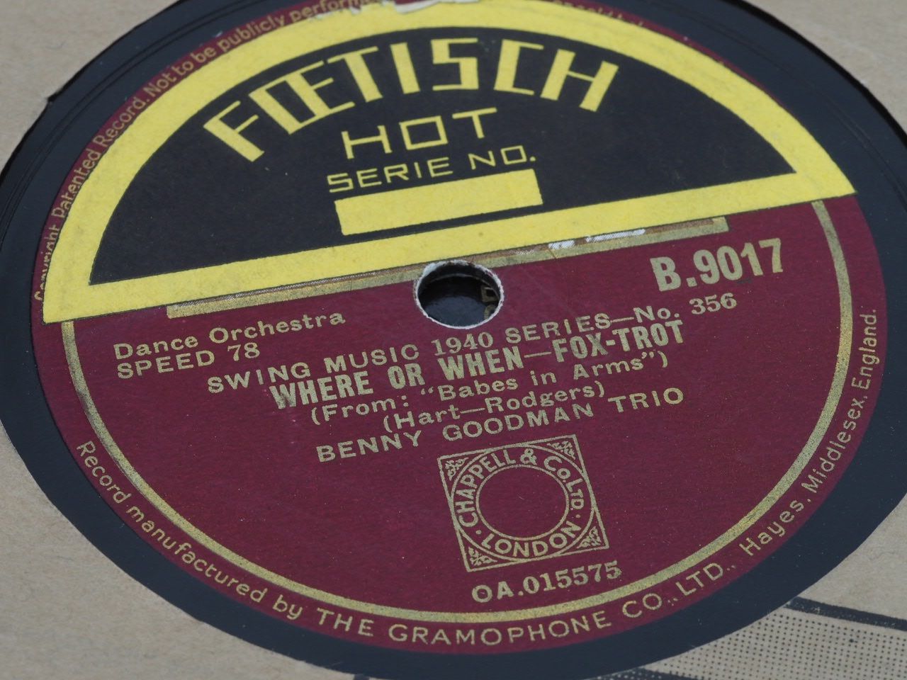 Dischi in vinile: DISQUES 78 TOURS – Usato da Lausanne venduto da Leag 1