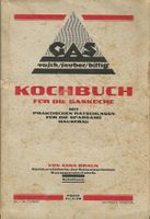 Kochbuch für die Gasküche ca.1935