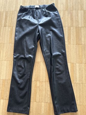 Kunstlederhose, schwarz, NEU