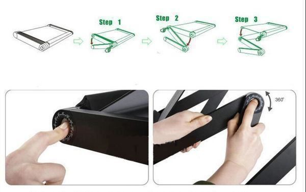Wandhalterungen: Notebook Tisch Laptoptisch Betttisch – Neu (gemäss Beschreibung) aus Thun von keller001 4