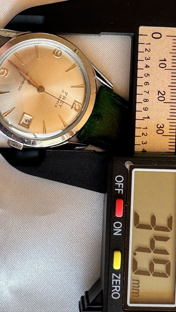 Orologi: Frey Handaufzug Vintage Swiss Made – Usato da Untersiggenthal venduto da TimeandShine 6