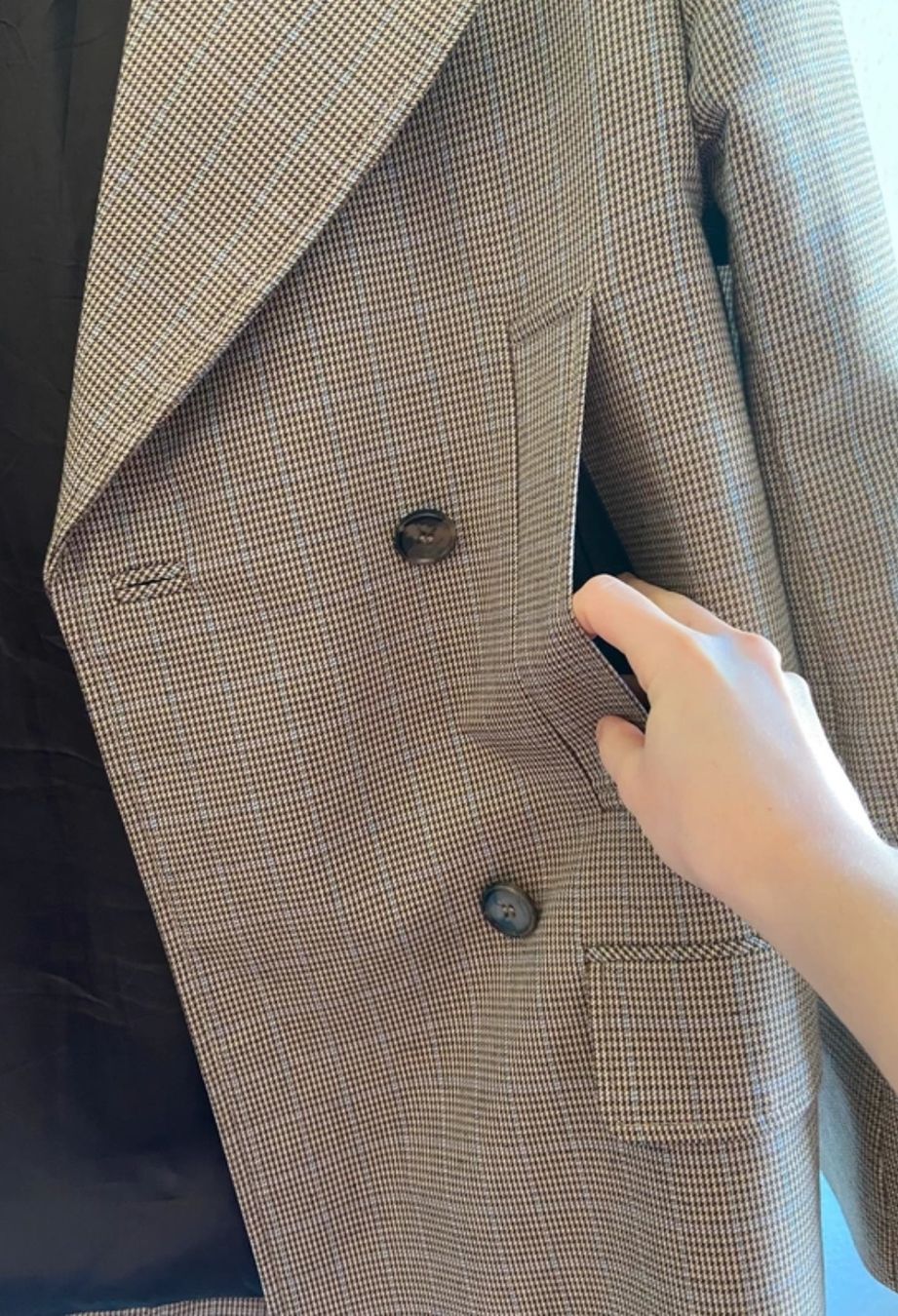 Cos Jacken: COS oversized Blazer Karomuster – Neu (gemäss Beschreibung) aus Bad Ragaz von leadaria 3