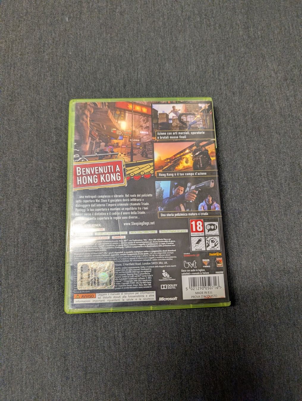 Giochi: Sleeping dogs Microsoft Xbox 360 – Usato da Giubiasco venduto da Ticinerd 1