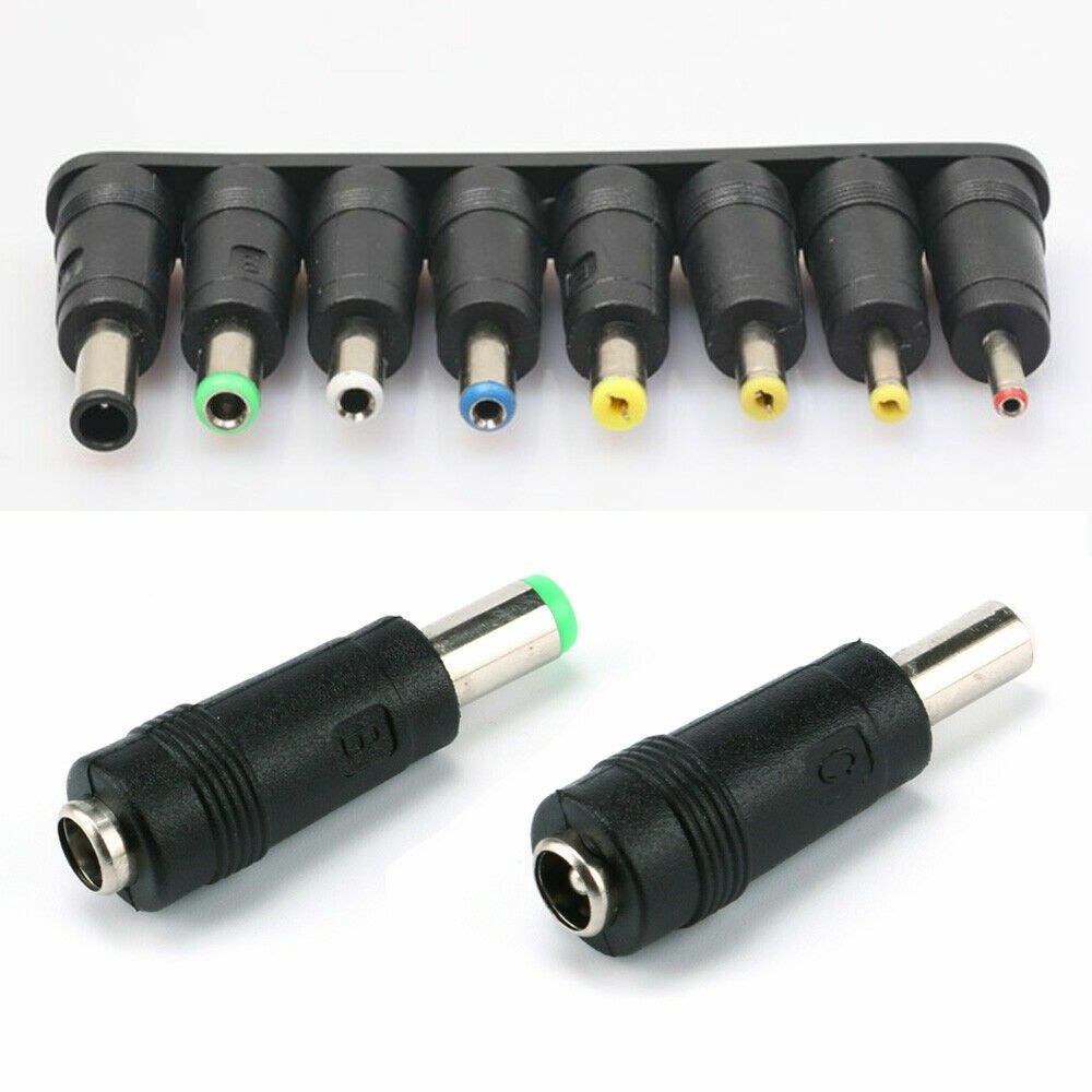 Unità & Adattatore: Notebook 8 Stk.  Laptop Netzteil Adapter AC DC Stecker Set – Nuovo (secondo la descrizione) da Kirchdorf AG venduto da Aarereussshop 5