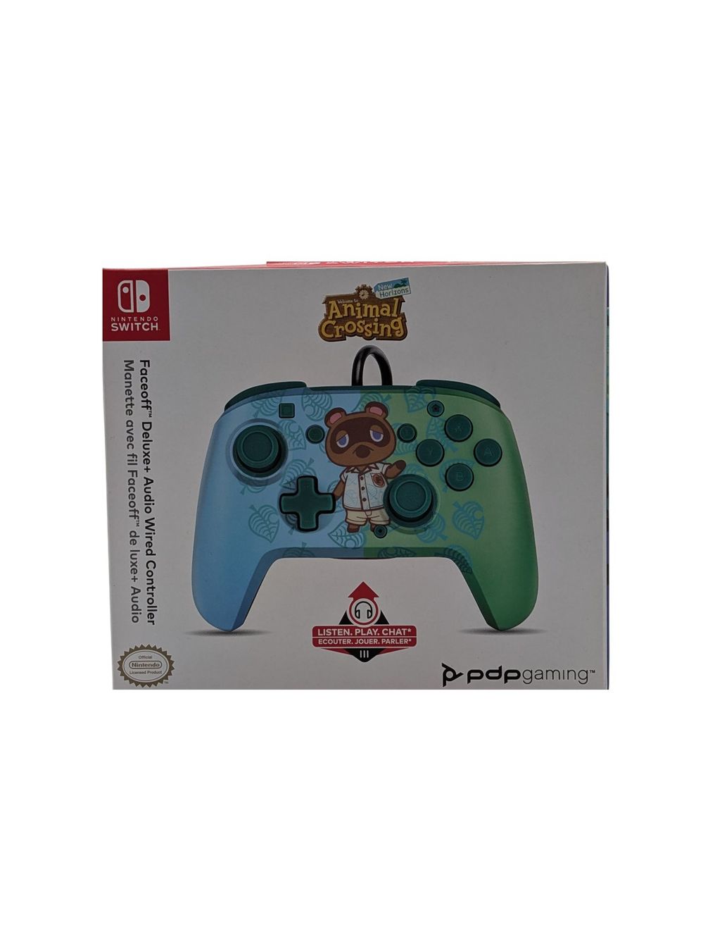Nintendo Controller: Animal Crossing Wired Controller Neu! – Nuovo e nell'imballaggio originale da Domat/Ems venduto da IsseldorsShop