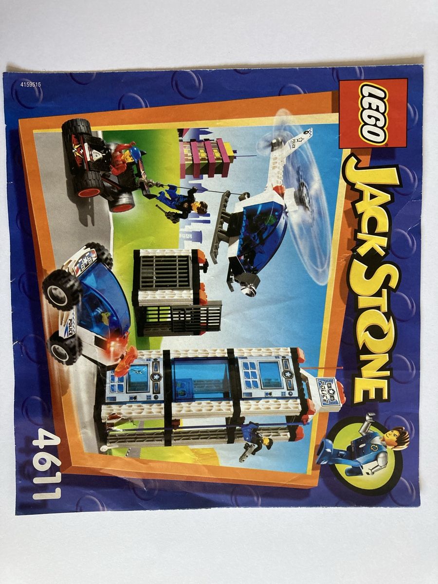 Lego Giocattoli: Lego Jack Stone Polizeistation 4611 – Usato da Winterthur venduto da sim_6x6p 4