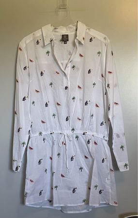 Robe chemisier de plage MANOR 🌴 , S/M NEW
