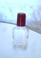 Glasflasche für Grappa, dl. 1